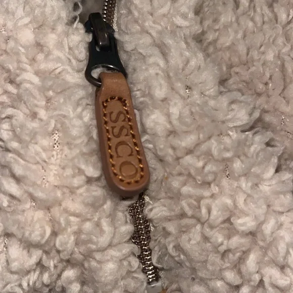 The Southern Shirt Co. -Sherpa Pullover with Pockets in Oyster size L - Picture 13 of 13